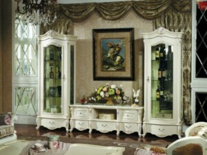 Best Seller Bufet TV Mewah Ukiran Jepara Classic Luxury ARF-0044