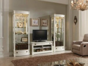 Best Seller Bufet TV Minimalis Putih Modern Design Mebel Jepara ARF-0023