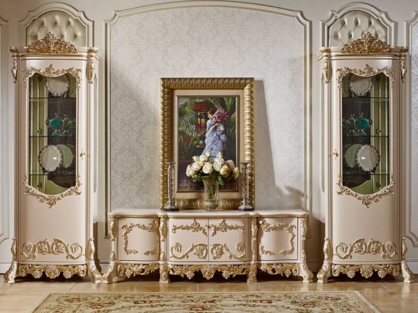 Bufet TV Ukiran Mewah Jepara Luxury Elegant Classic ARF-0035