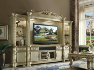 Discount Akhir Tahun Bufet TV Mewah Ukiran Jepara Classic ARF-0005
