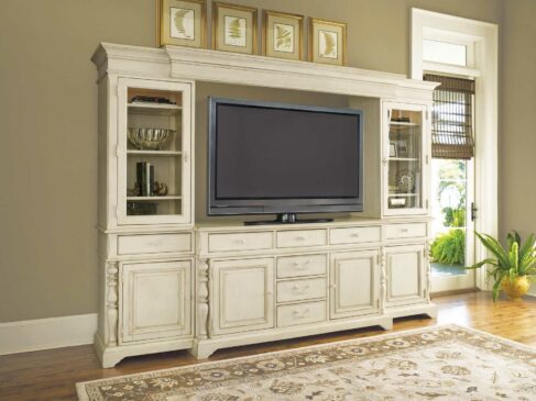 Great Sale Bufet TV Jepara Putih Duco Minimalis Desain ARF-0028