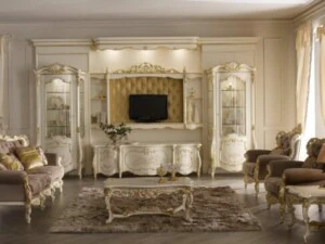 Harga Bufet TV Mewah Luxury Classic Jepara ARF-0029