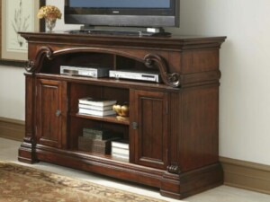 Meja TV Kayu Jati Natural Classic Dark Brown Salak ARF-0048