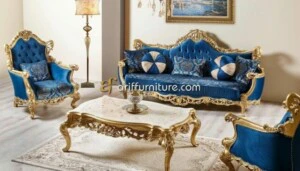 Sofa Kayu Jati Ukiran Mewah
