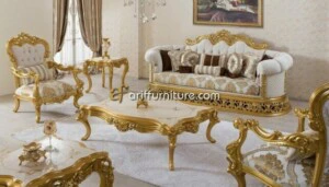 Sofa Ruang Tamu Ukir Model Klasik Mewah Jepara