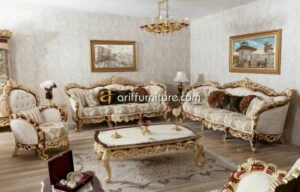 Sofa Tamu Jepara Model Ukiran Klasik Mewah