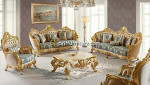 Sofa Tamu Mewah Terbaru Model Ukir Klasik Jepara