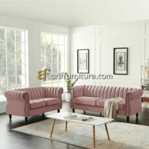 Sofa Tamu Minimalis Modern Model Retro Terbaru