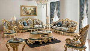 Sofa Tamu Ukir Jepara Model Klasik Mewah Terbaru