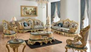 Sofa Tamu Ukir Jepara Model Klasik Mewah Terbaru
