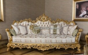 Sofa Tamu Ukir Model Klasik Mewah Jepara