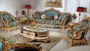 Sofa Tamu Ukir Terbaru Model Klasik Mewah Jepara