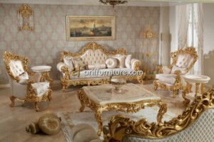 Sofa Tamu Ukiran Terbaru Klasik Mewah Jepara