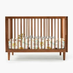Box Bayi Kayu Jati Model Retro Minimalis Terbaru