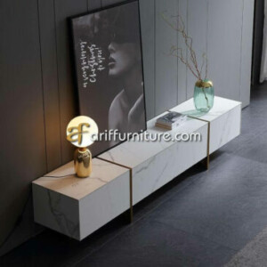 Bufet TV Stainless Model Minimalis Modern Terbaru