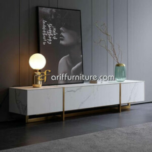 Bufet TV Stainless Model Minimalis Modern Terbaru