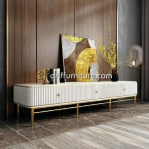 Bufet TV Stainless Steel Modern Terbaru