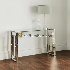Meja Konsol Stainless Steel Minimalis Terbaru