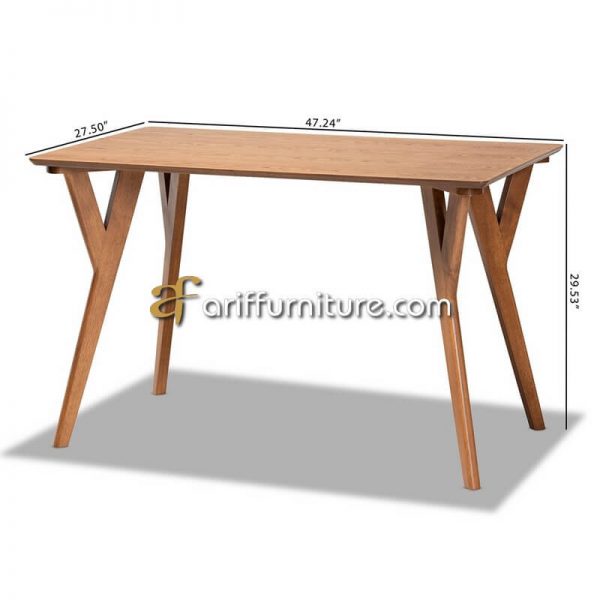 Meja Makan Minimalis Terbaru Dari Kayu Jati - Gambar 3