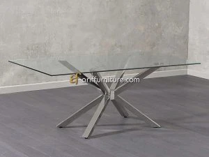 Meja Makan Stainless Minimalis Model Terbaru