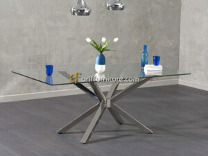 Meja Makan Stainless Minimalis Model Terbaru