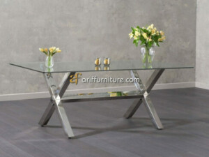 Meja Makan Stainless Model Minimalis Modern