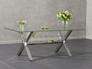 Meja Makan Stainless Model Minimalis Modern