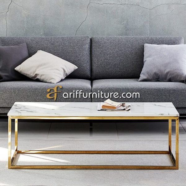 Meja Tamu Stainless Minimalis