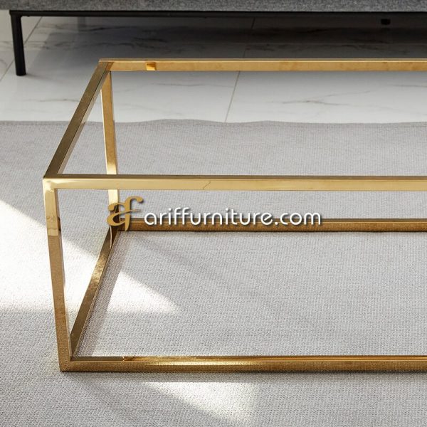 Meja Tamu Stainless Minimalis