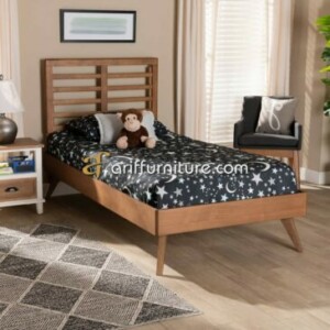 Tempat Tidur Anak Kayu Minimalis Dari Jati