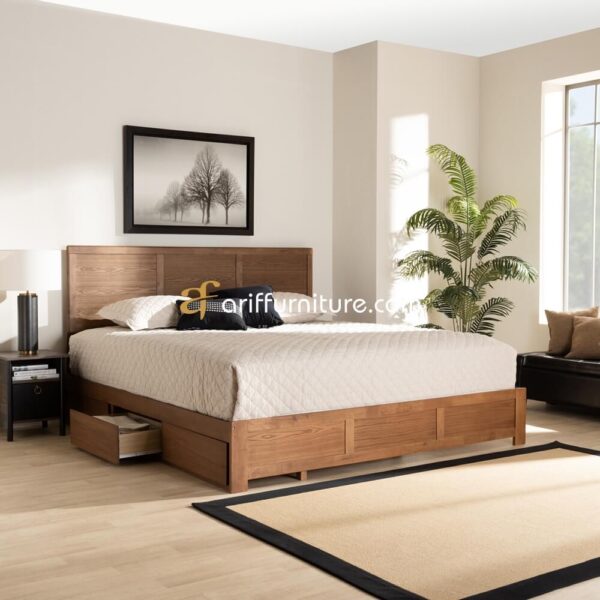 Tempat Tidur Minimalis Kayu