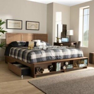 Tempat Tidur Minimalis Kayu Jati Pilihan Terbaru