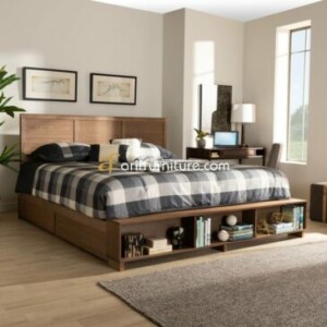 Tempat Tidur Minimalis Kayu Jati Pilihan Terbaru
