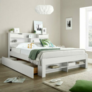 Tempat Tidur Minimalis Terbaru Warna Putih
