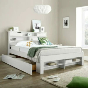 Tempat Tidur Minimalis Terbaru Warna Putih