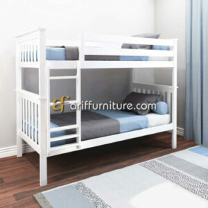 Tempat Tidur Tingkat Putih Model Minimalis Terbaru