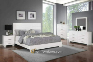 Set Tempat Tidur Minimalis Modern Terbaru Jepara