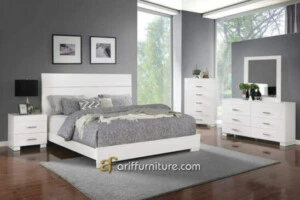 Set Tempat Tidur Minimalis Modern Terbaru Jepara