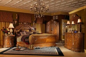 Kamar Set Jati Jepara Model Ukir Klasik Mewah