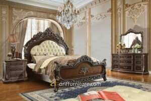 Kamar Set Jati Klasik Model Ukir Mewah Jepara