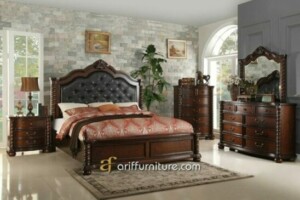 Kamar Set Klasik Jati Model Ukir Jepara