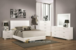 Kamar Set Minimalis Terbaru Cat Duco Putih
