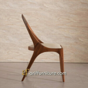 Kursi Cafe Kayu Unik Model Minimalis Modern Jati
