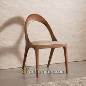 Kursi Cafe Kayu Unik Model Minimalis Modern Jati