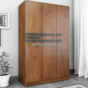 Lemari Pakaian Jati Model 3 Pintu Minimalis