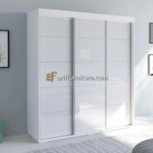Lemari Pakaian Pintu Sliding Model Minimalis 3