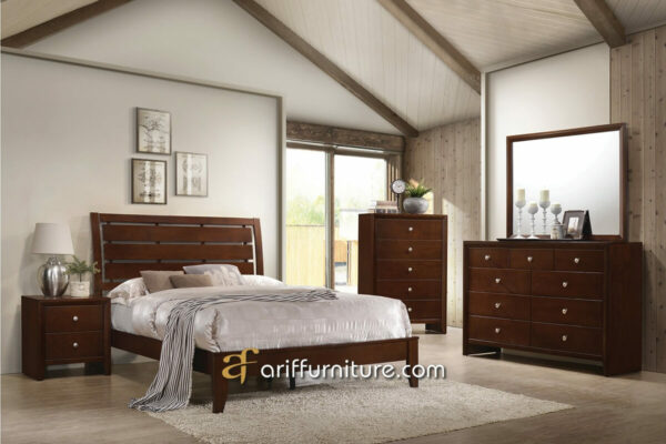 Set Kamar Minimalis Kayu