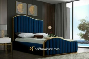 Tempat Tidur Jok Mewah Desain Minimalis Modern