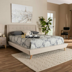 Tempat Tidur Jok Minimalis Rangka Kayu Jati