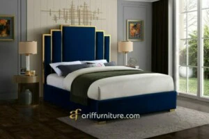 Tempat Tidur Mewah Modern Desain Minimalis Jok